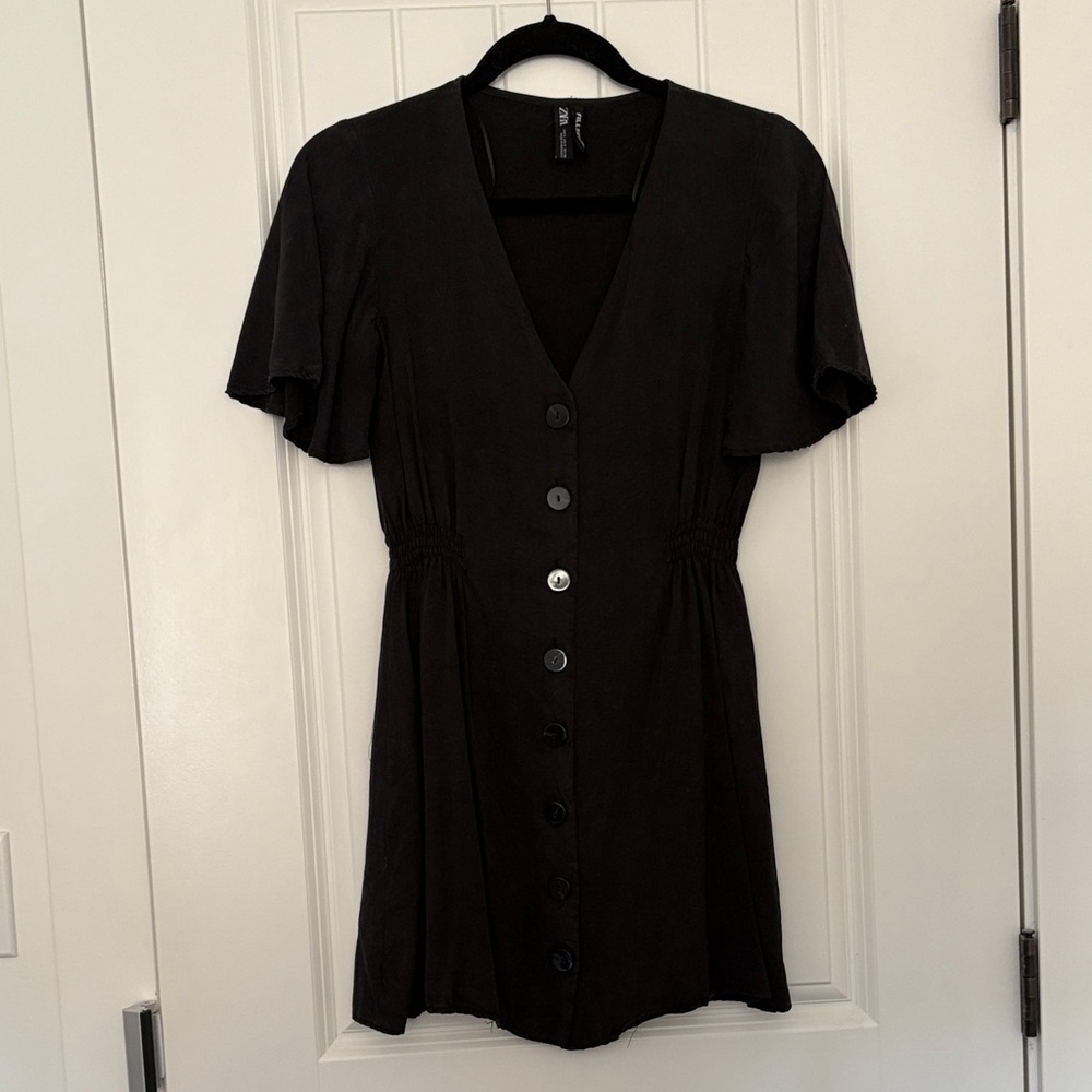 Zara black dress